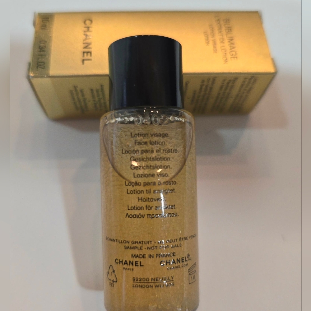 2xCHANEL SUBLIMAGE L'EXTRAIT DE LOTION each 10ml/0.34oz Lotion Visage New - Picture 7 of 8